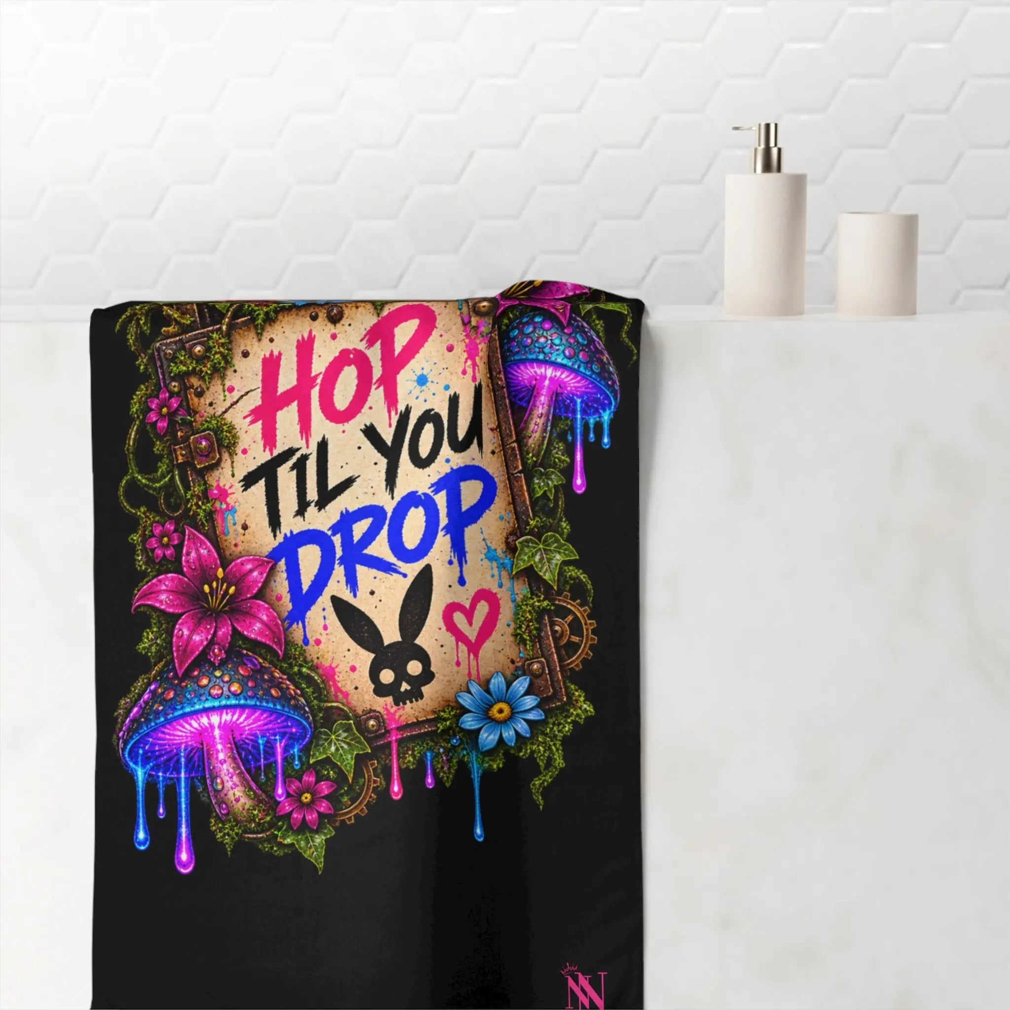 Hop Til You Drop Easter XL Sex Towel