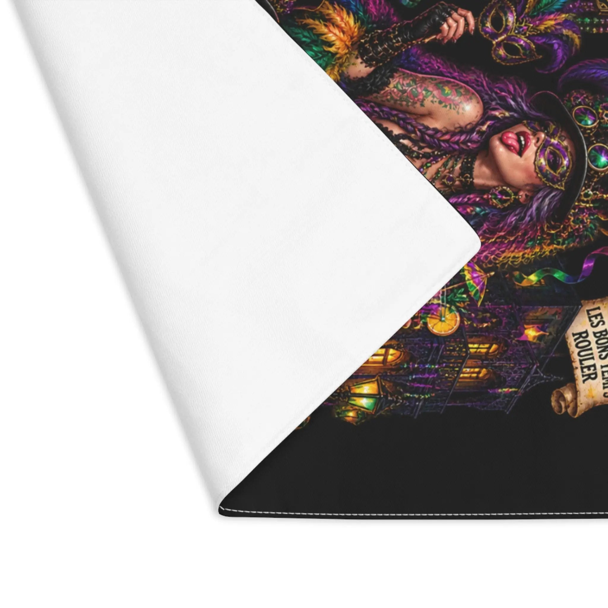 Mardi Gras Wicked Fantasy | Nectar Napkins Fun-Flirty Lovers’ Toy Mats