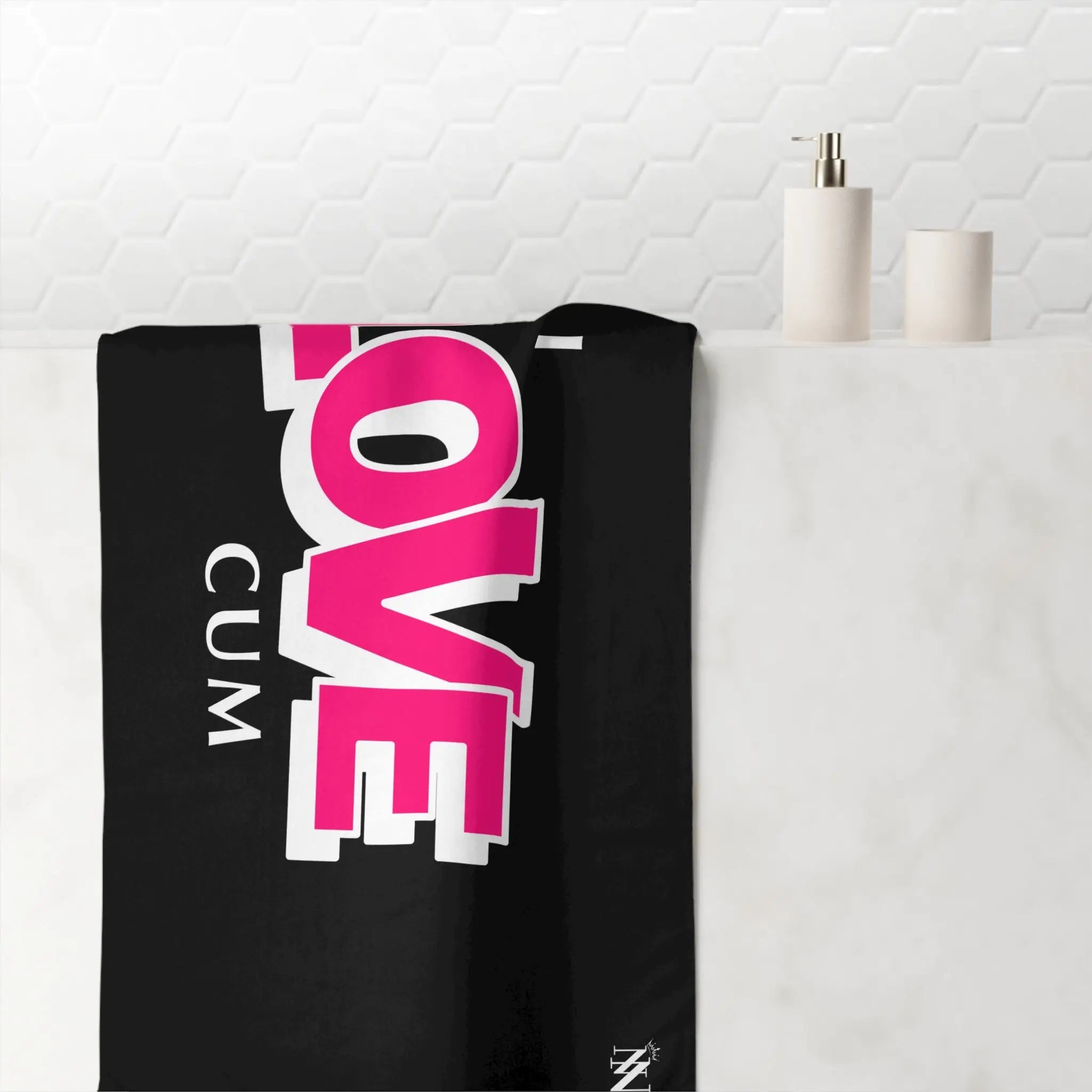 I Love Cum | Mix & Match Naughty XL Fun-Flirty Lovers’ Towels