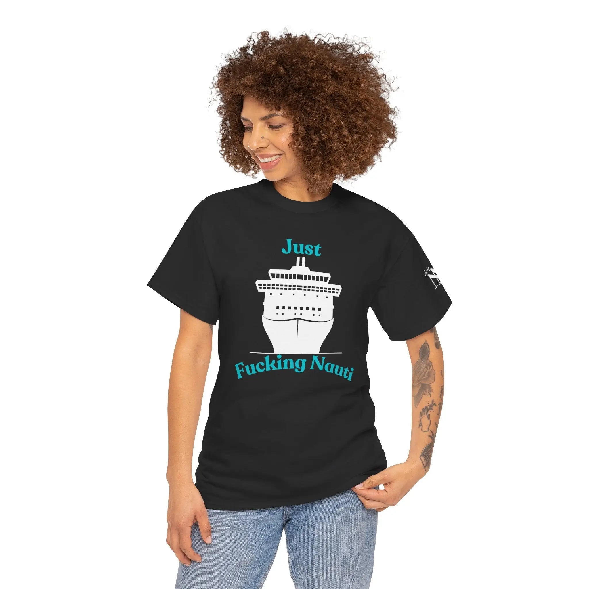 Just Fucking Nauti | Mix & Match 100% Cotton Unisex Fun-Flirty Lovers’ Tees