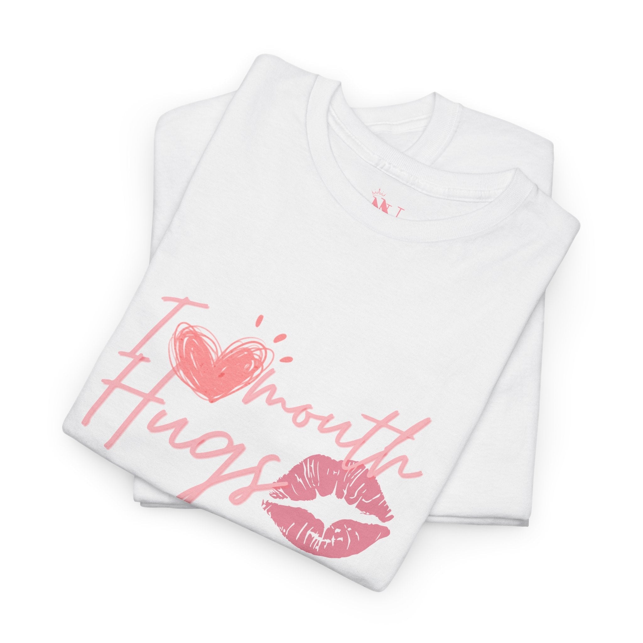I Love Mouth Hugs | Mix & Match 100% Cotton Unisex Fun-Flirty Lovers’ Tees