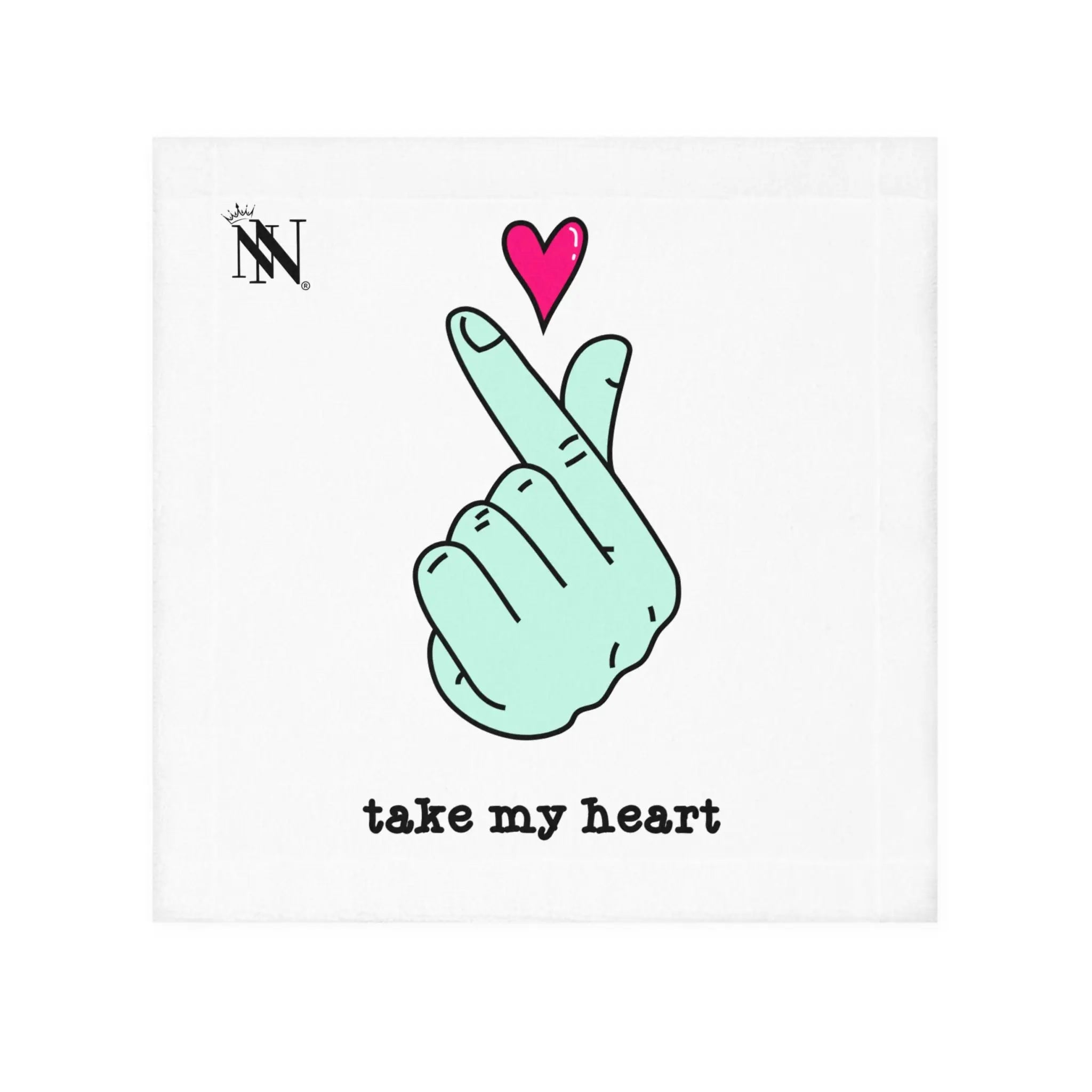 Take My Heart | Nectar Napkins Lils’ Fun-Flirty Lovers’ Towels