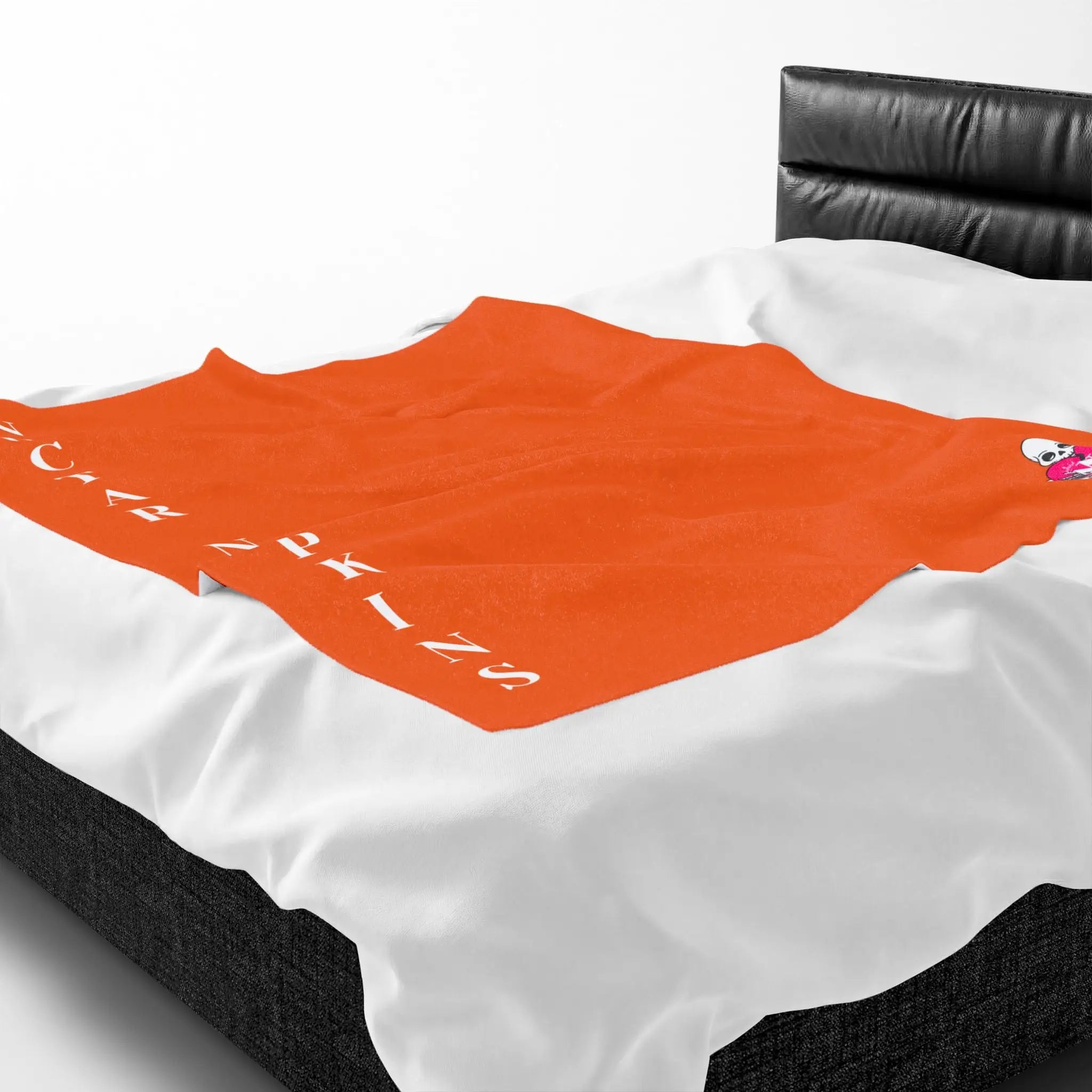 Nectar Napkins Brand Orange Love Blanket