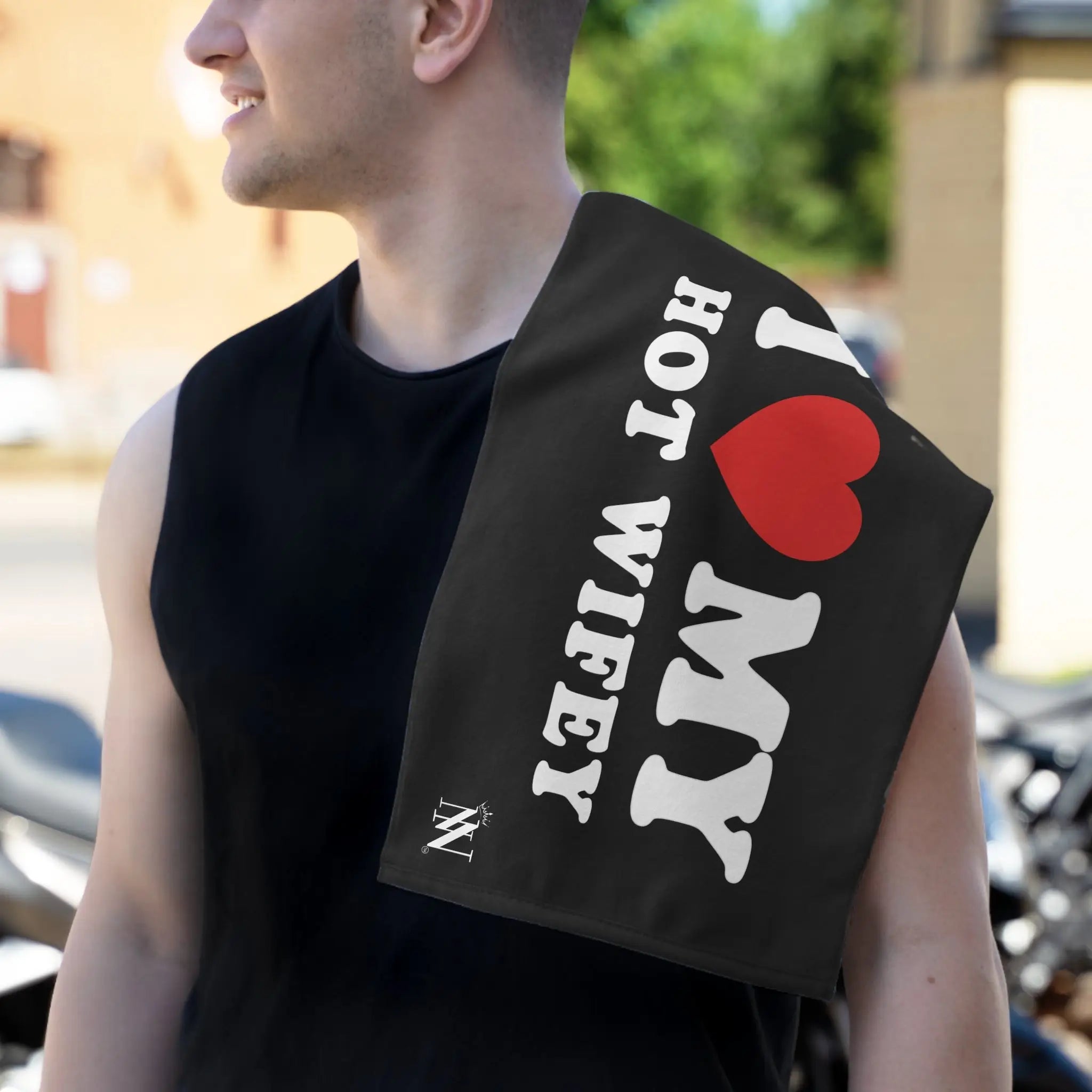 I Love My Hot Wifey | Mix & Match Soft Fun-Flirty Lovers’ Towels