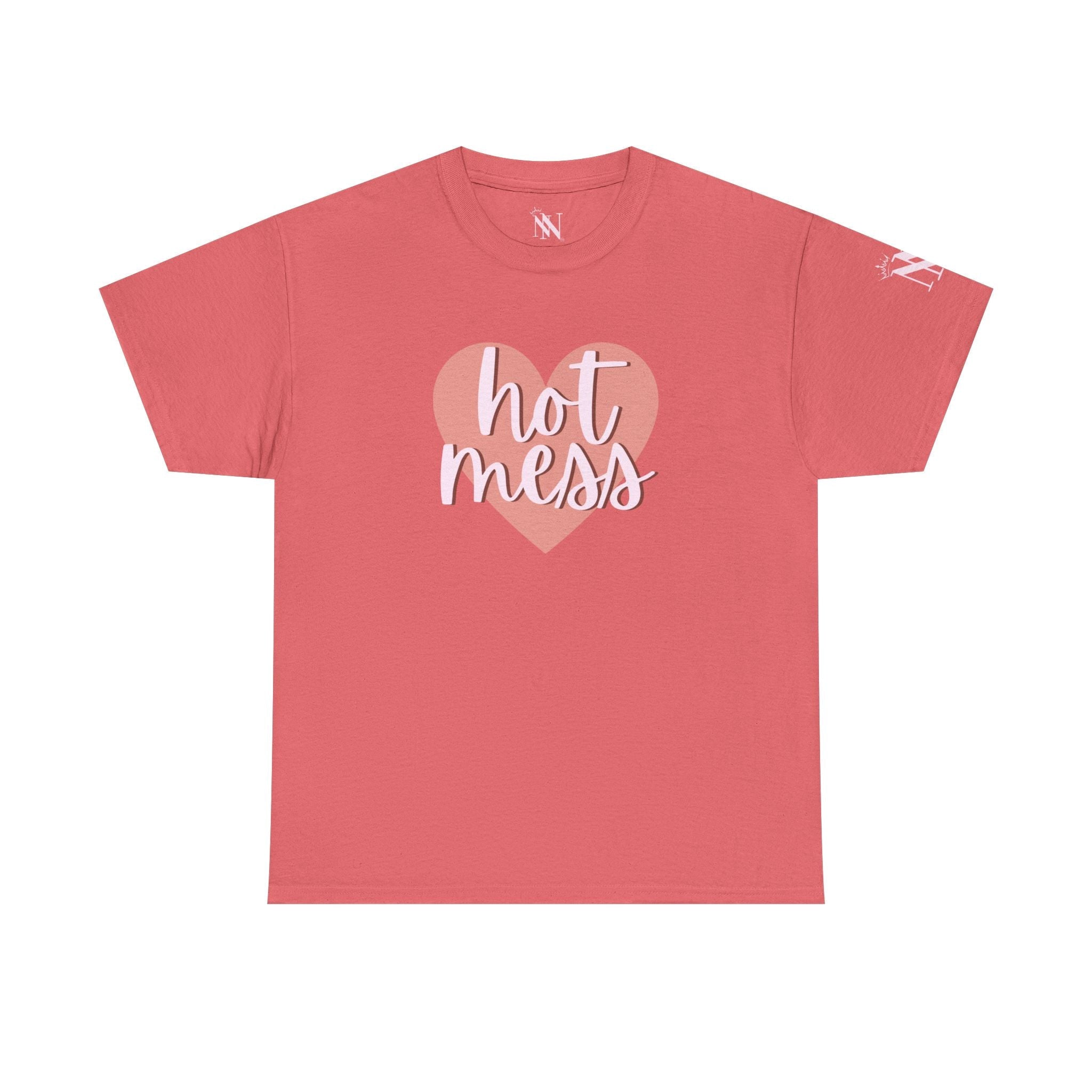 Hot Mess | Mix & Match Cotton Unisex Fun-Flirty Lovers’ T-Shirts