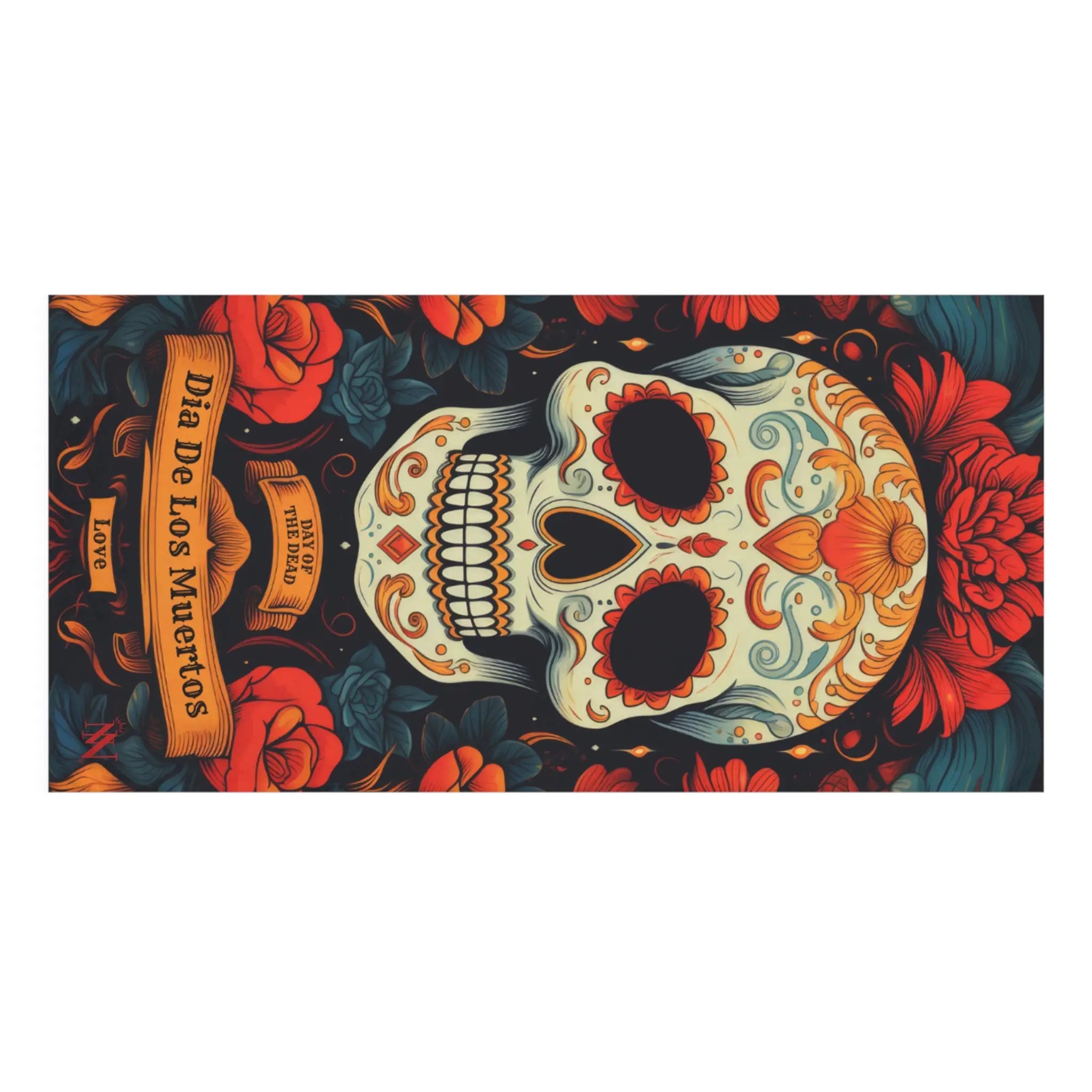 Dia De Los Muertos Love Sex Towel