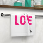 Team Love Microfiber Towel for Sex