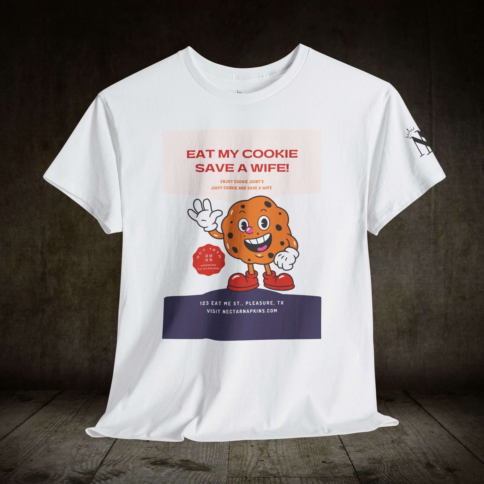 Eat My Cookie | Mix & Match 100% Cotton Unisex Fun-Flirty Lovers’ Tees