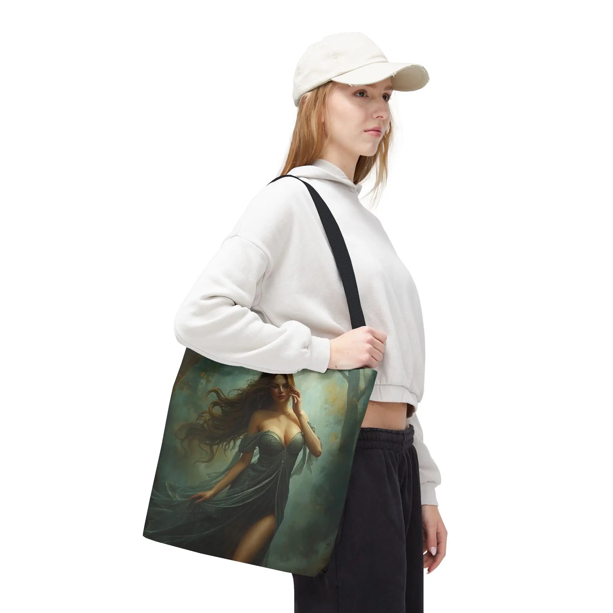 Forest Maiden Fantasy Women Everyday Weekend Getaway Tote Bag