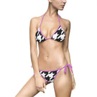 Checkered Past Star | Mix & Match Fun-Flirty Lovers’ String Bikinis