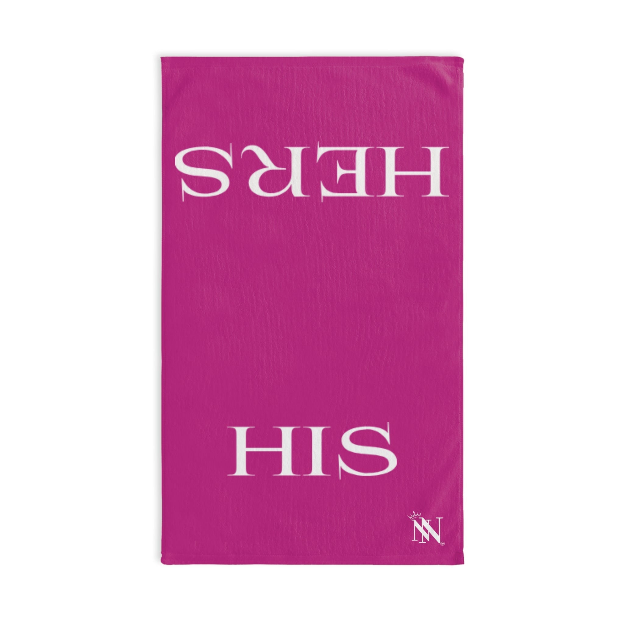 His Hers Shareable Pink | Mix & Match Classic Fun-Flirty Lovers’ Towels