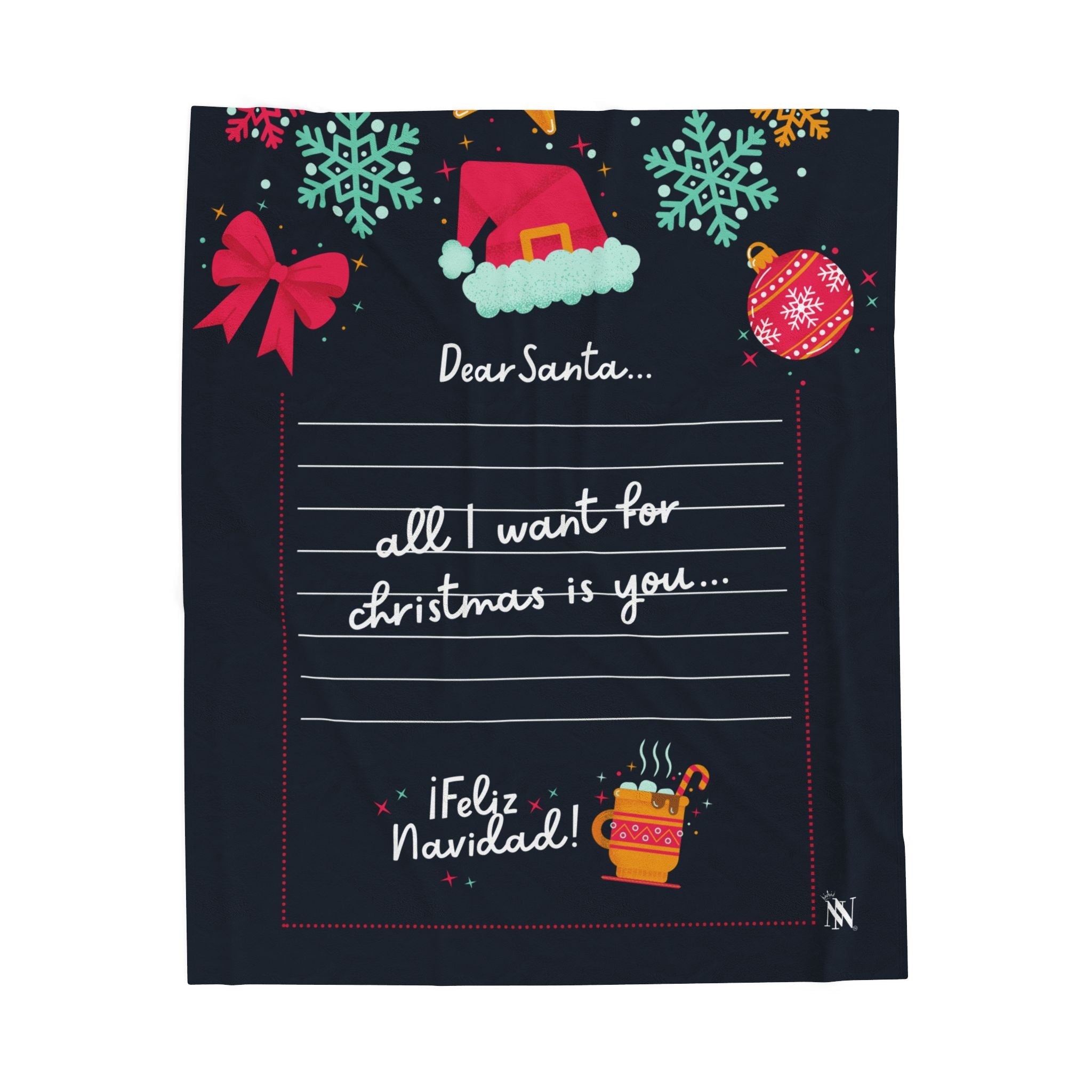Dear Santa | Mix & Match Velveteen Fun-Flirty Lovers’ Blankets