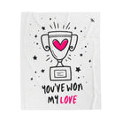 You’ve Won My Love | Mix & Match Soft Fun-Flirty Lovers’ Blankets