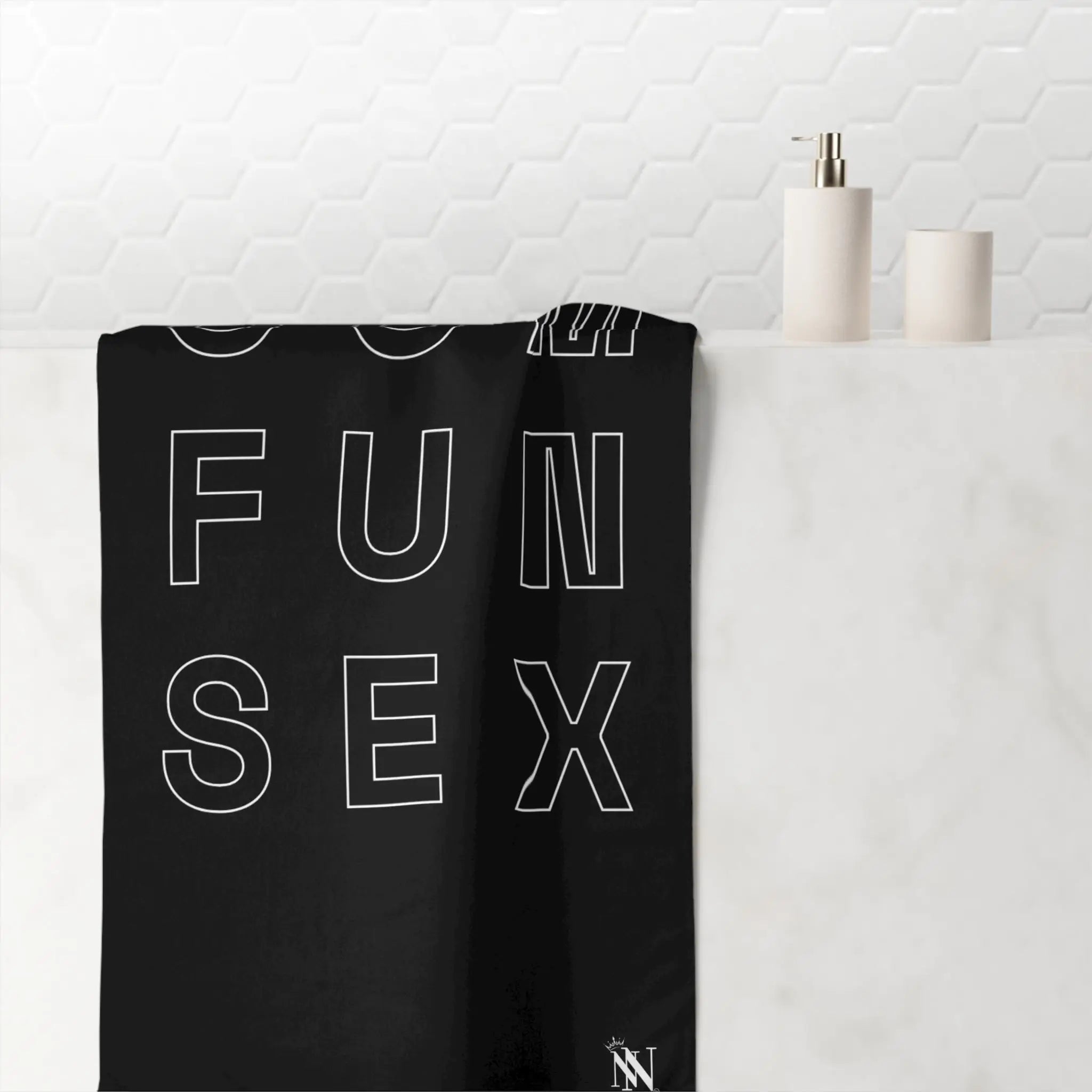 Cum Fun Sex | Mix & Match XL Fun-Flirty Lovers’ Towels