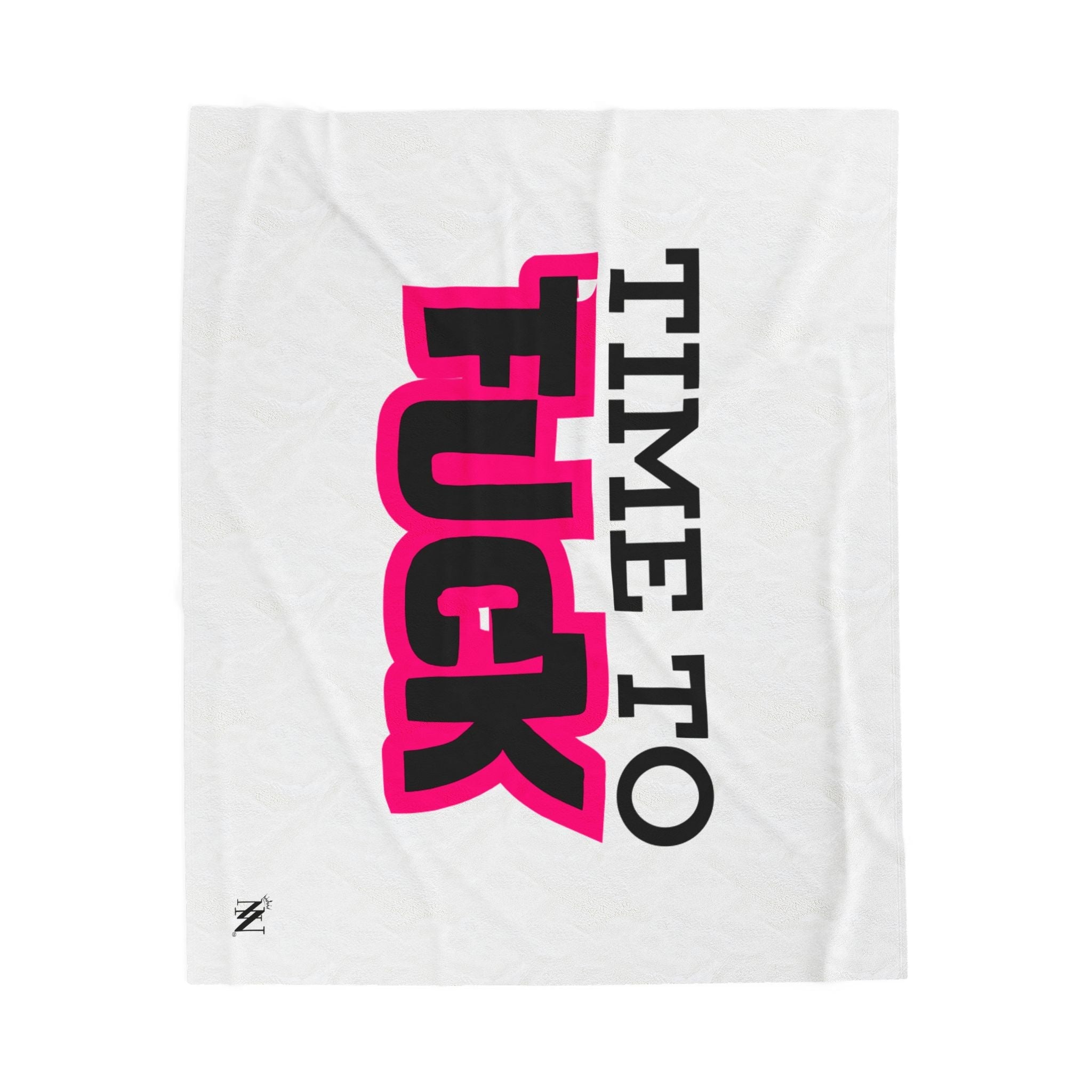 Time to Fuck | Mix & Match Velveteen Fun-Flirty Lovers’ Blankets