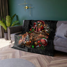 Hot Mess Express Christmas | Nectar Napkins Fun-Flirty Lovers’ Crushed Velvet Blankets