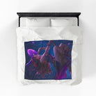 Flying Witch Broomstick Fantasy Women Couple Gifts Sexy Lovers’ Silky Soft Blanket