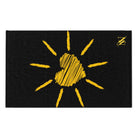 Sunshine Love Black | Mix & Match Soft Fun-Flirty Lovers’ Towels