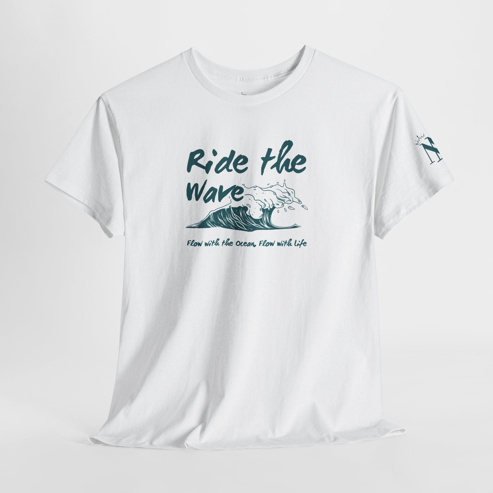 Ride the Wave Romantic Couples Sex Gifts 100% Cotton T-Shirt