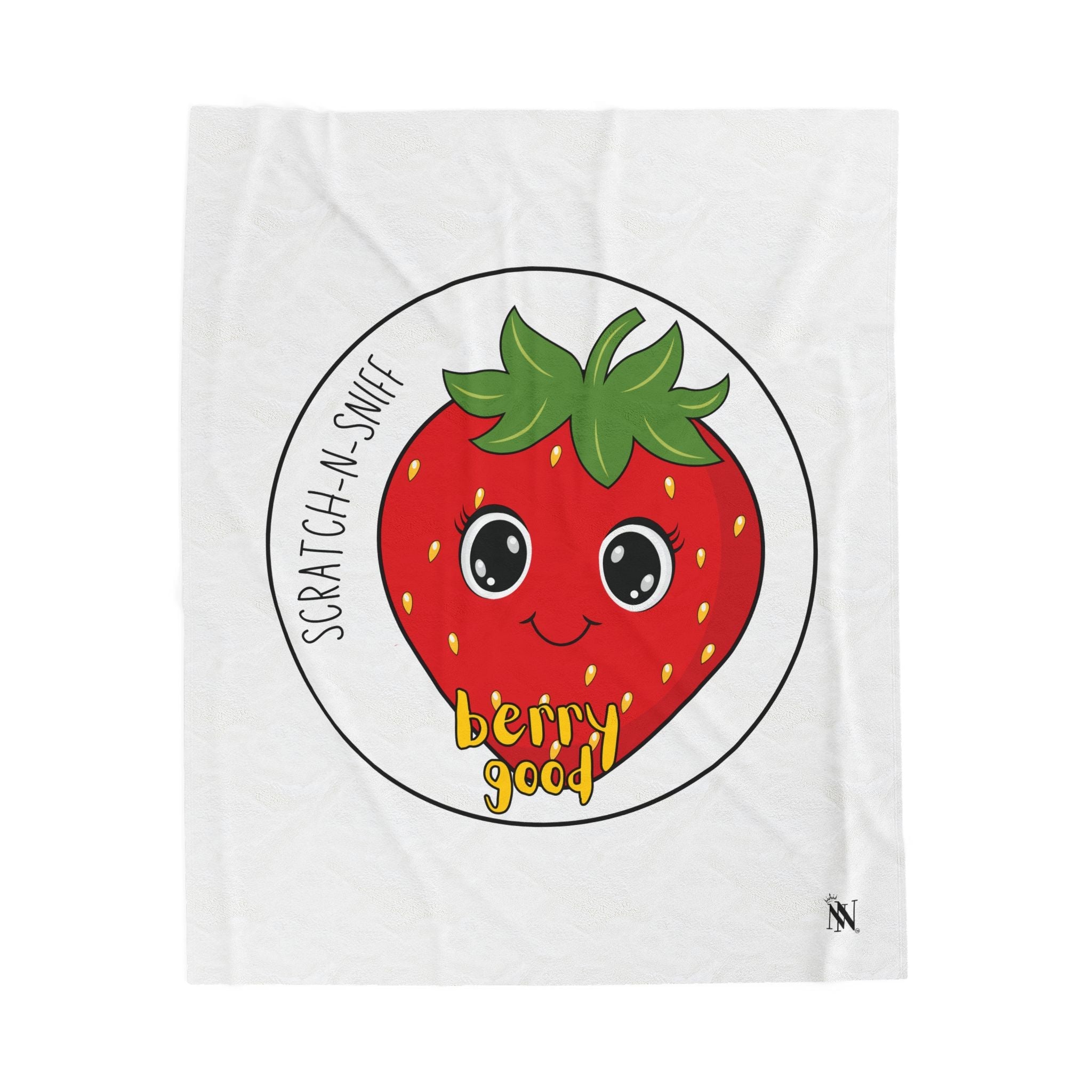 Berry Good Scratch N Sniff | Mix & Match Fun-Flirty Lovers’ Blankets