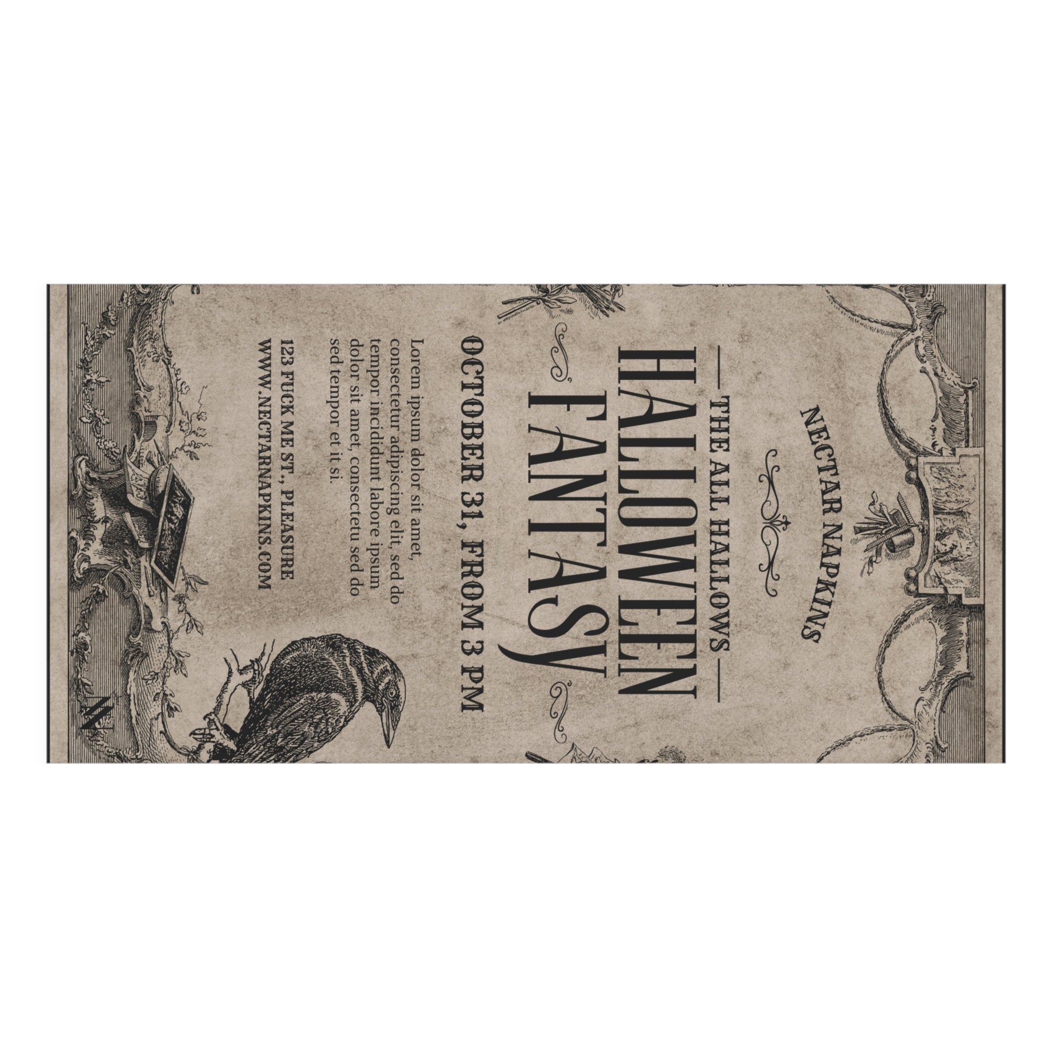 Halloween Fantasy | Mix & Match Naughty XL Fun-Flirty Lovers’ Towels