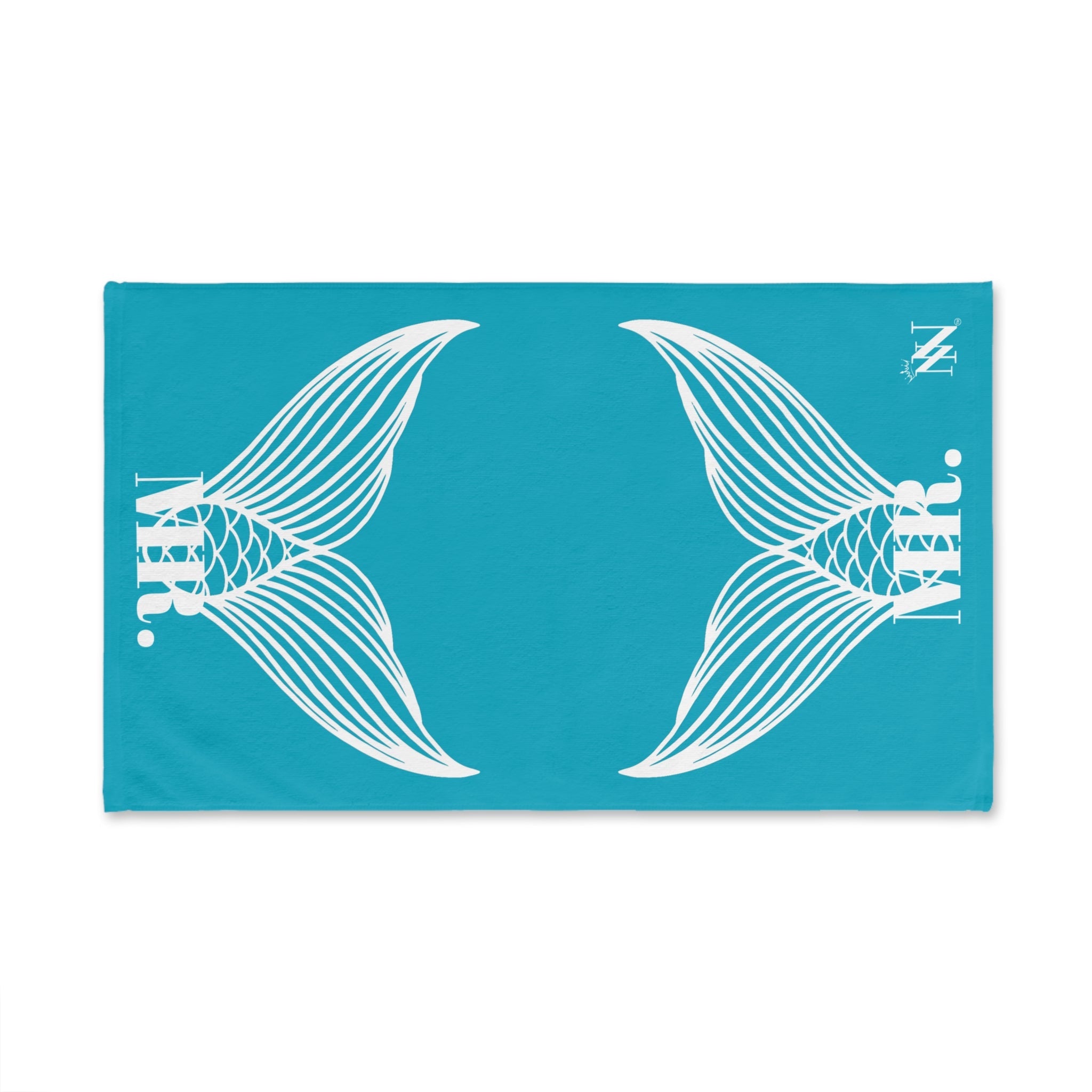 Mr. Mr. Mermaid Shareable Sides Teal Cum Towel