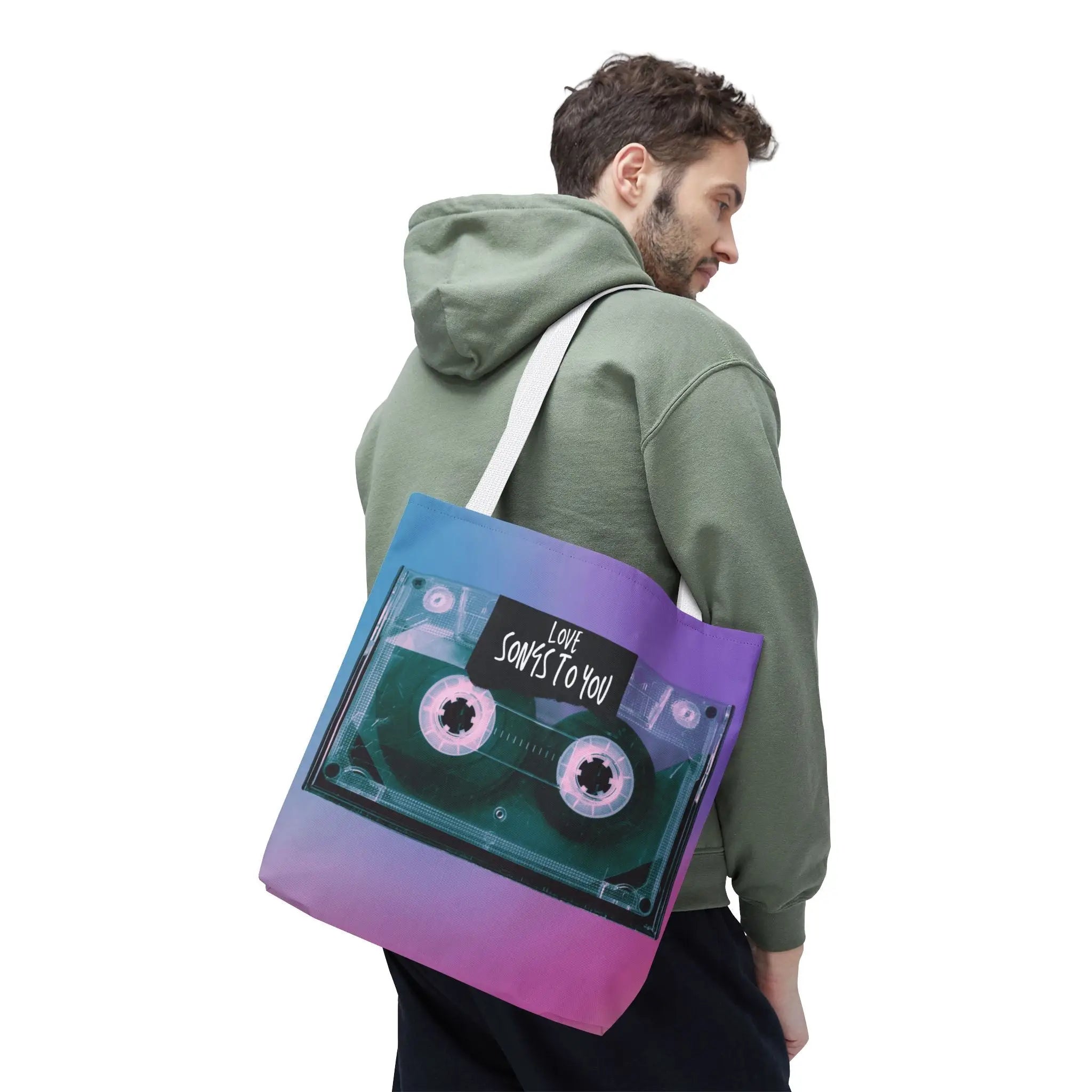 Love Songs to You Cassette Tape Tote Bag