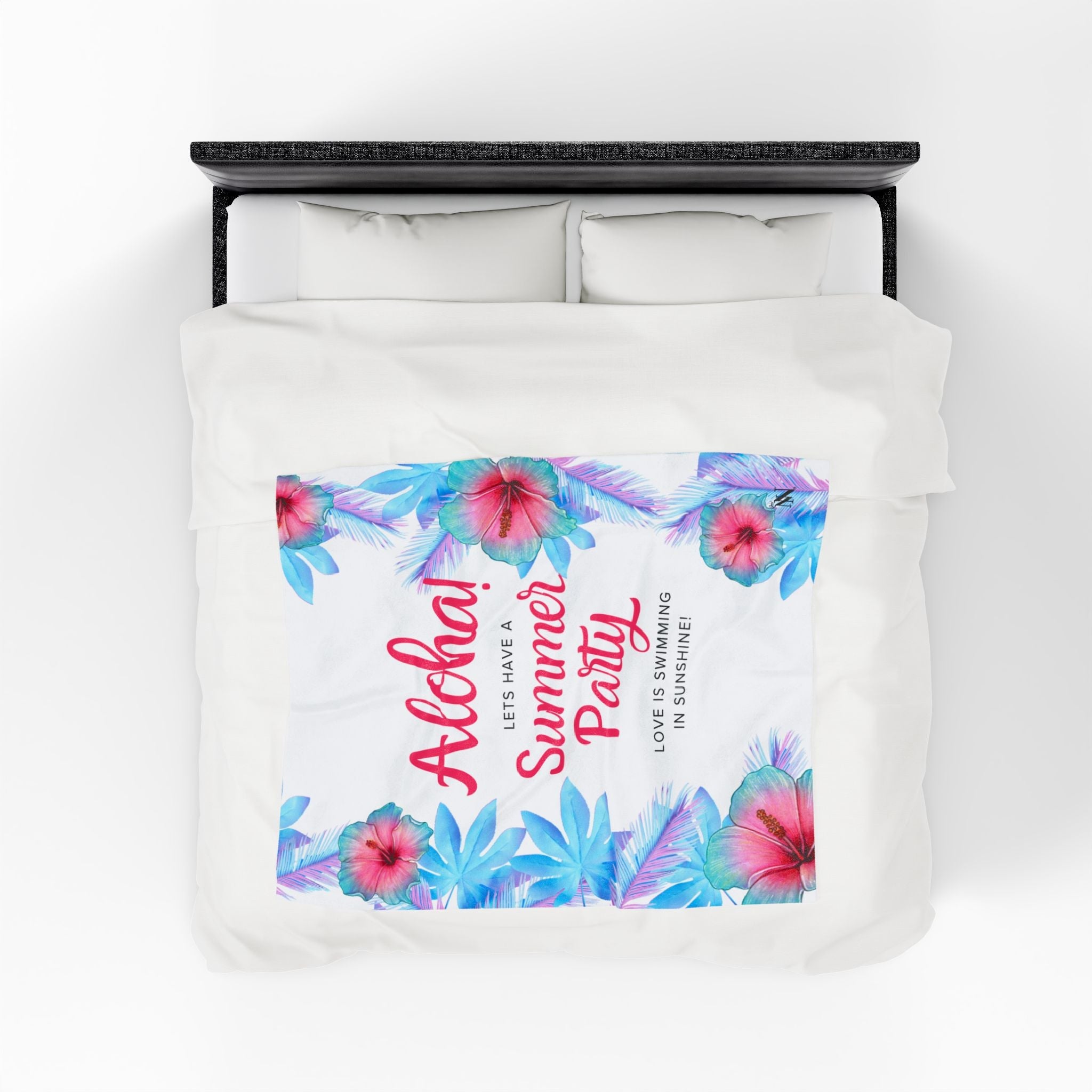 Aloha! Summer Party | Mix & Match Soft Fun-Flirty Lovers’ Blankets