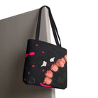 Furry Hand Cuffs & Roses Photograph | Mix & Match Fun-Flirty Lovers’ Totes