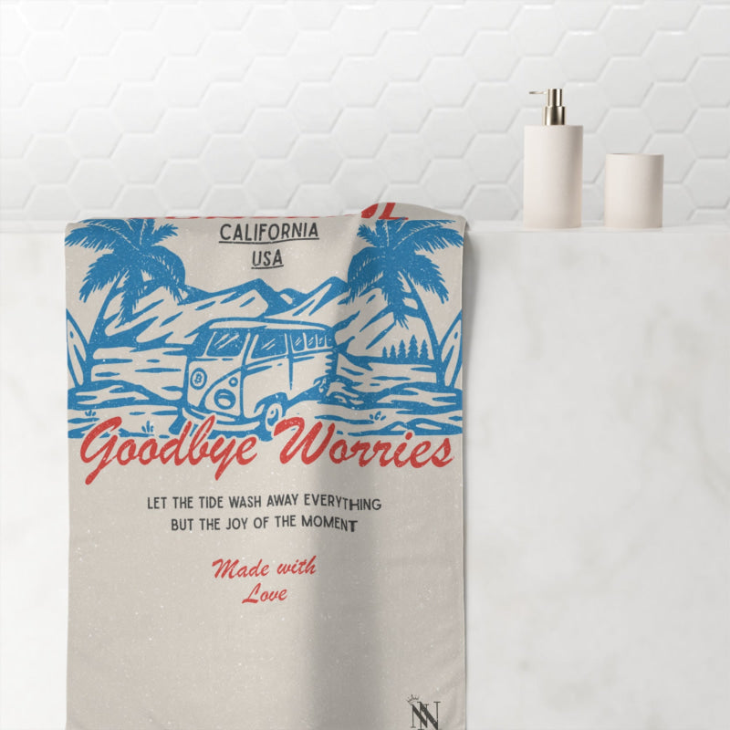 Hello Sunshine Bye Worries | Mix & Match XL Fun-Flirty Lovers’ Towels