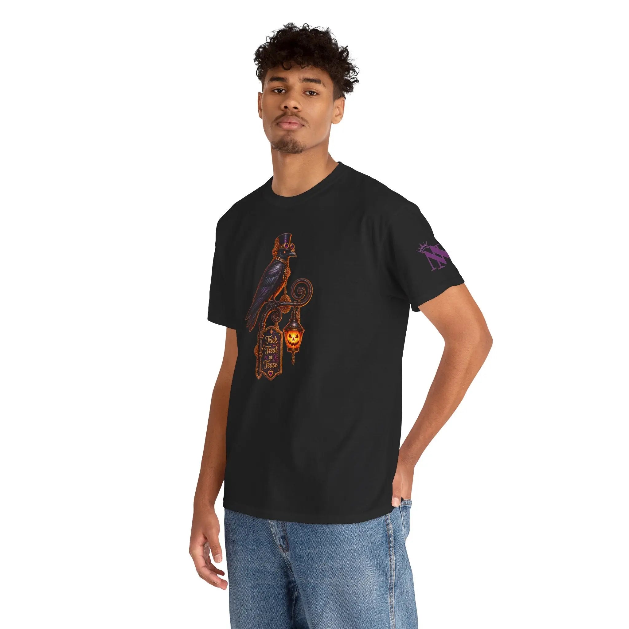 Trick Treat or Tease Crow T-Shirt