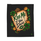 Kiss Me If You Dare Irish Love Lovers’ Blanket