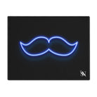 His Mustache Neon Messy Fun Adult Sex Toys Mat