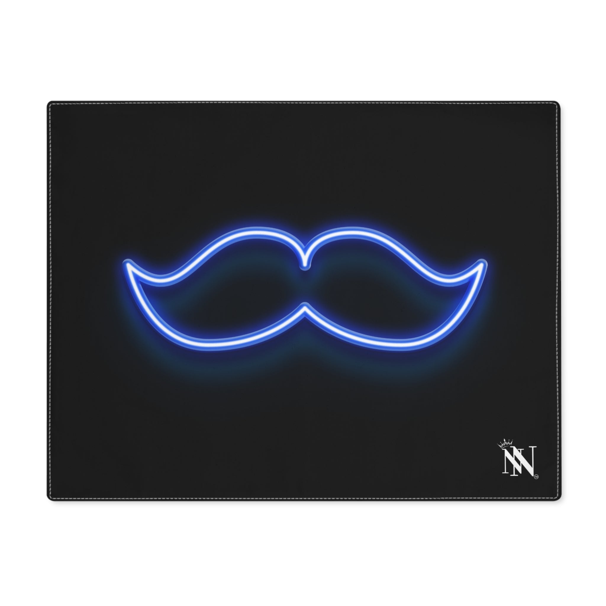 His Mustache Neon Messy Fun Adult Sex Toys Mat