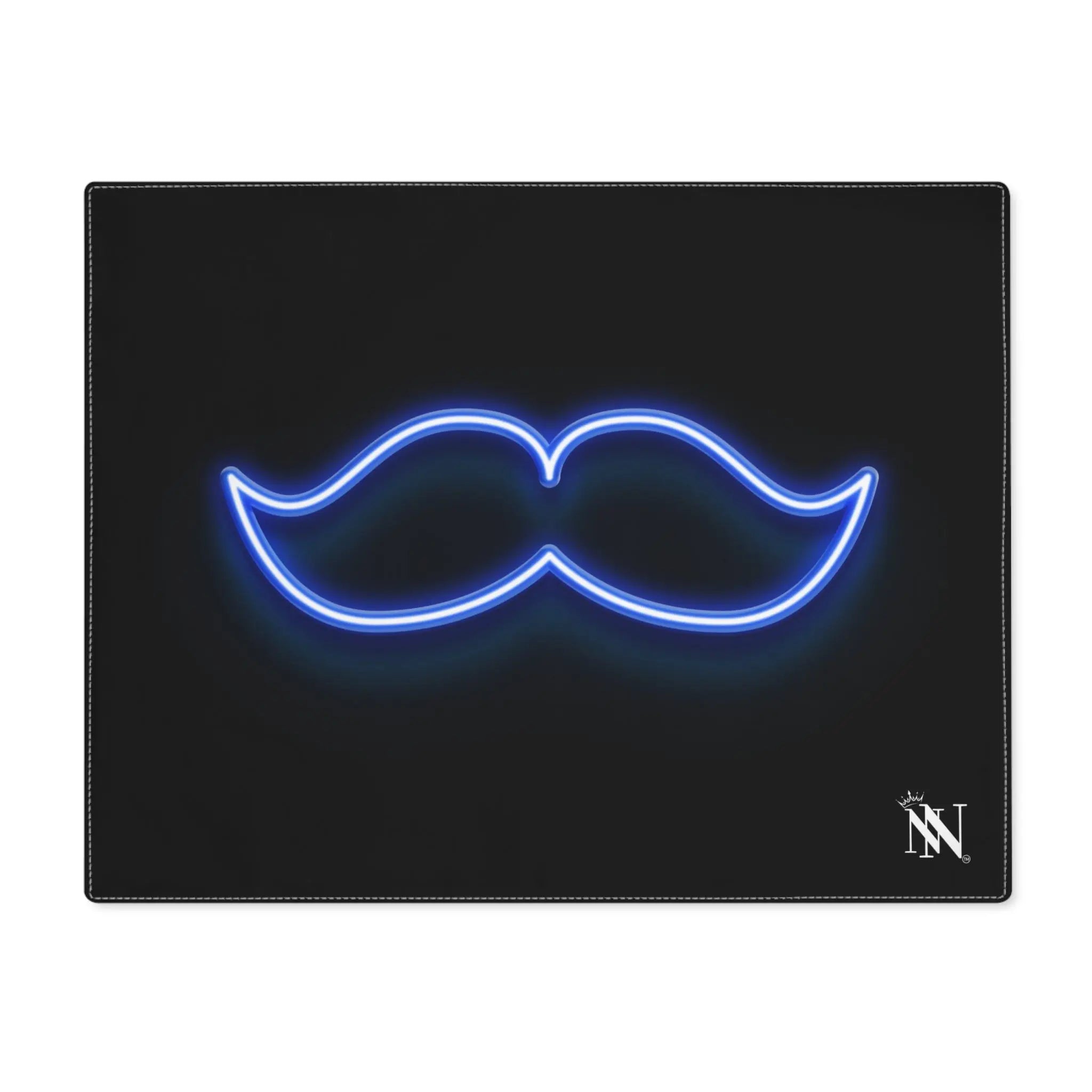His Mustache Neon Messy Fun Adult Sex Toys Mat