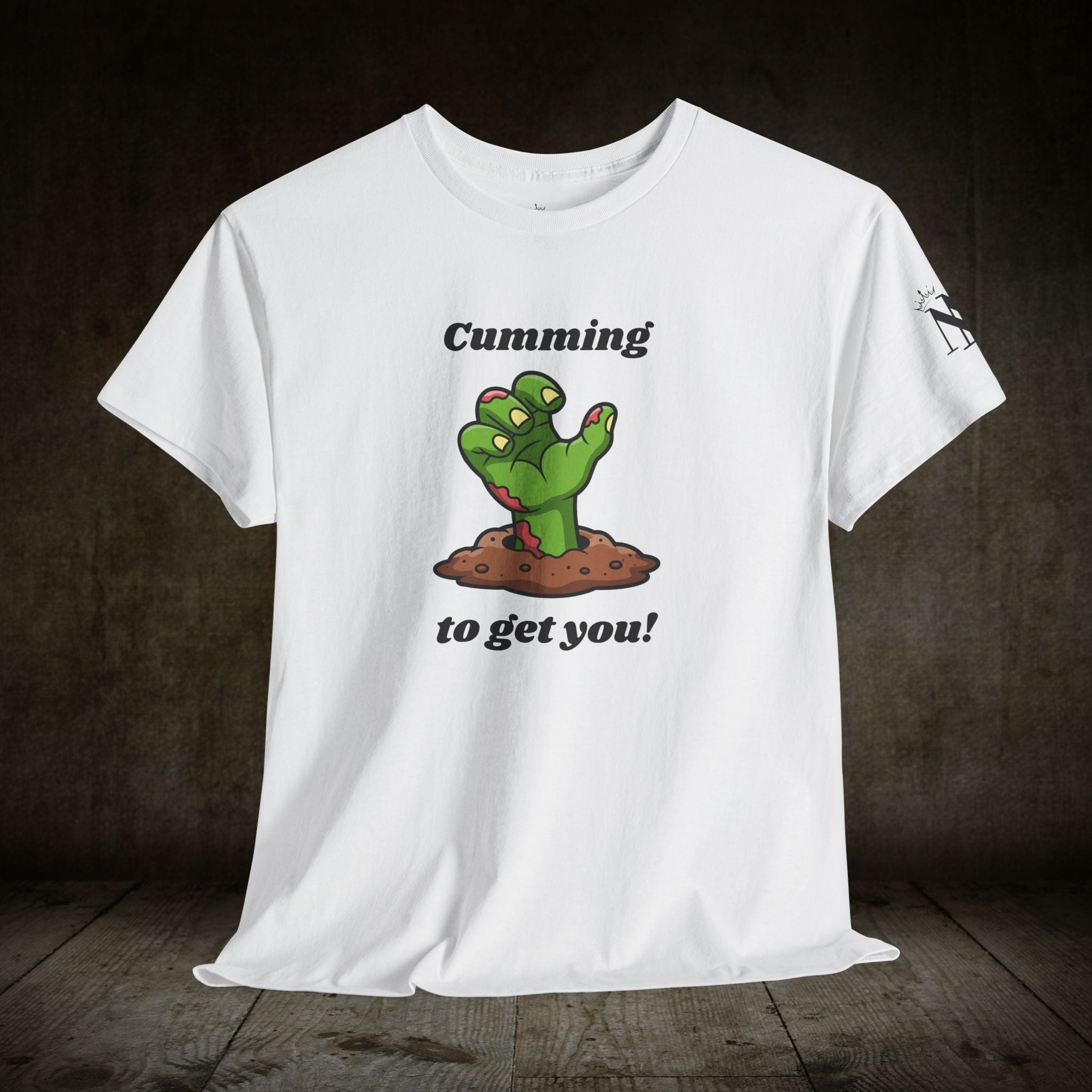 Cumming to Get You Monster | Mix & Match Cotton Unisex Fun-Flirty Lovers’ T-Shirts
