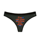 You Can | Mix & Match Women’s Fun-Flirty Lovers’ Thongs