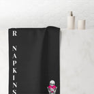 Nectar Napkins Brand Dark Grey | Mix & Match XL Fun-Flirty Lovers’ Towels