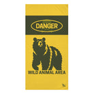 Danger Wild Animal Area | Mix & Match XL Fun-Flirty Lovers’ Towels