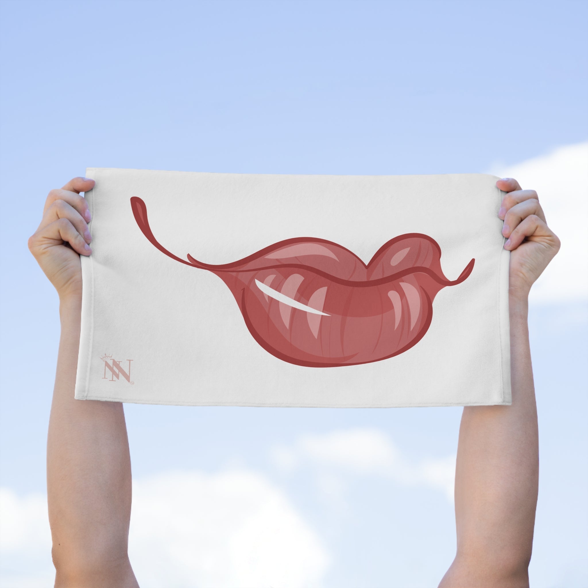 With A Smile Sex Towel