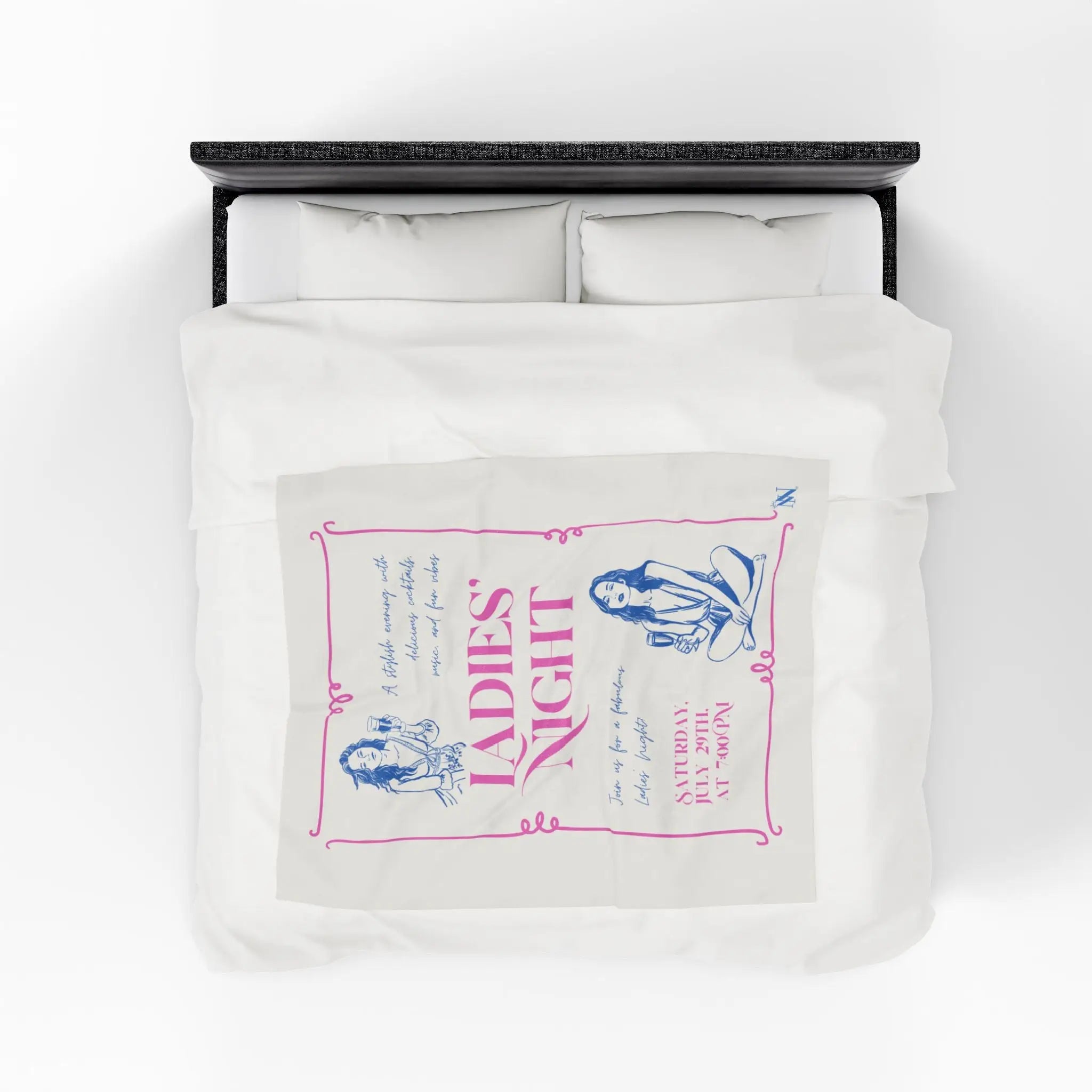 Ladies’ Night | Mix & Match Fun-Flirty Lovers’ Blankets