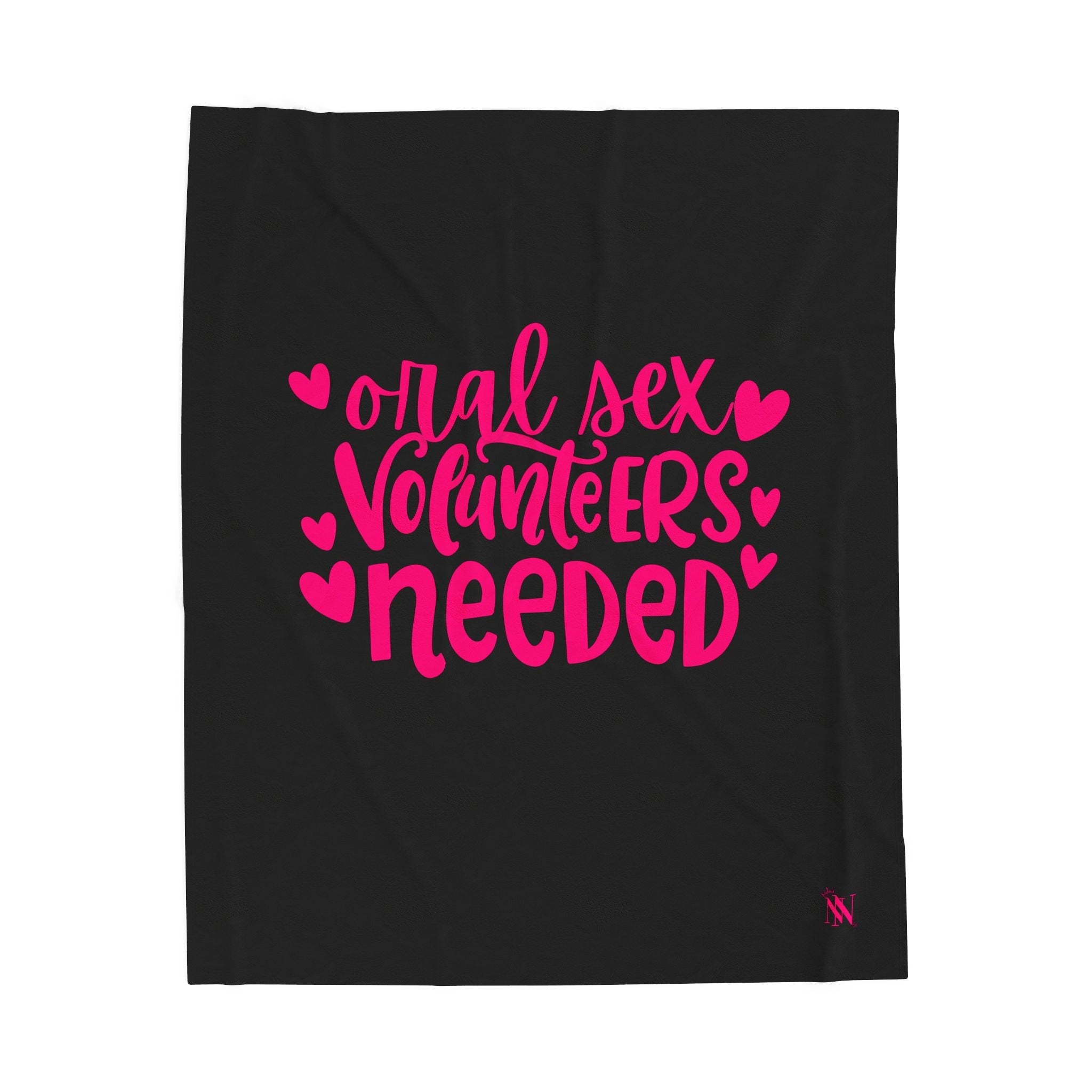 Oral Sex Volunteers Needed | Mix & Match Fun-Flirty Lovers’ Blankets