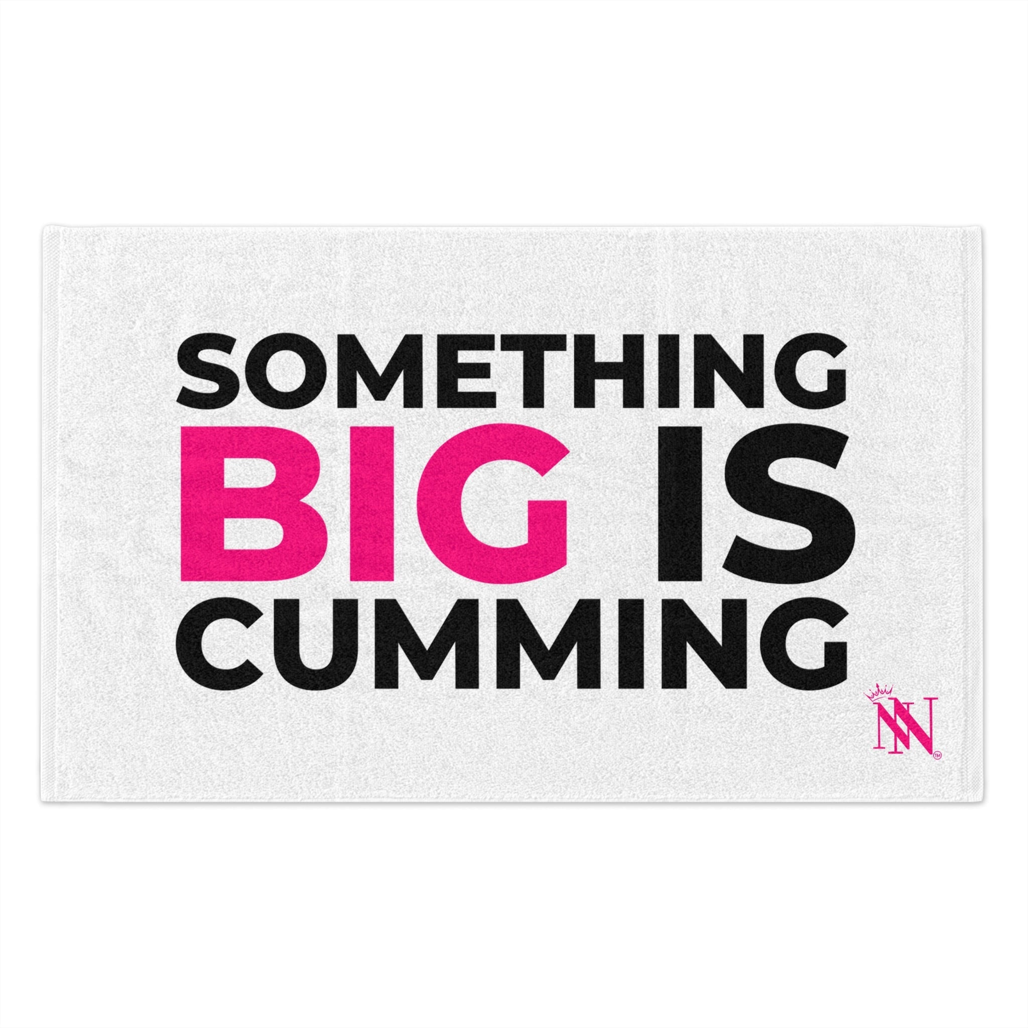Something Big is Cumming | Mix & Match Soft Fun-Flirty Lovers’ Towels
