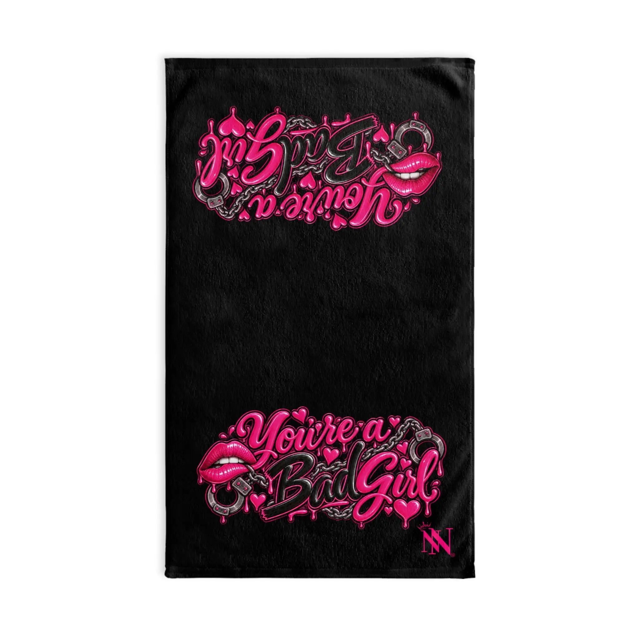You’re a Bad Girl/Girl Shareable | Nectar Napkins Classic Fun-Flirty Lovers’ Towels