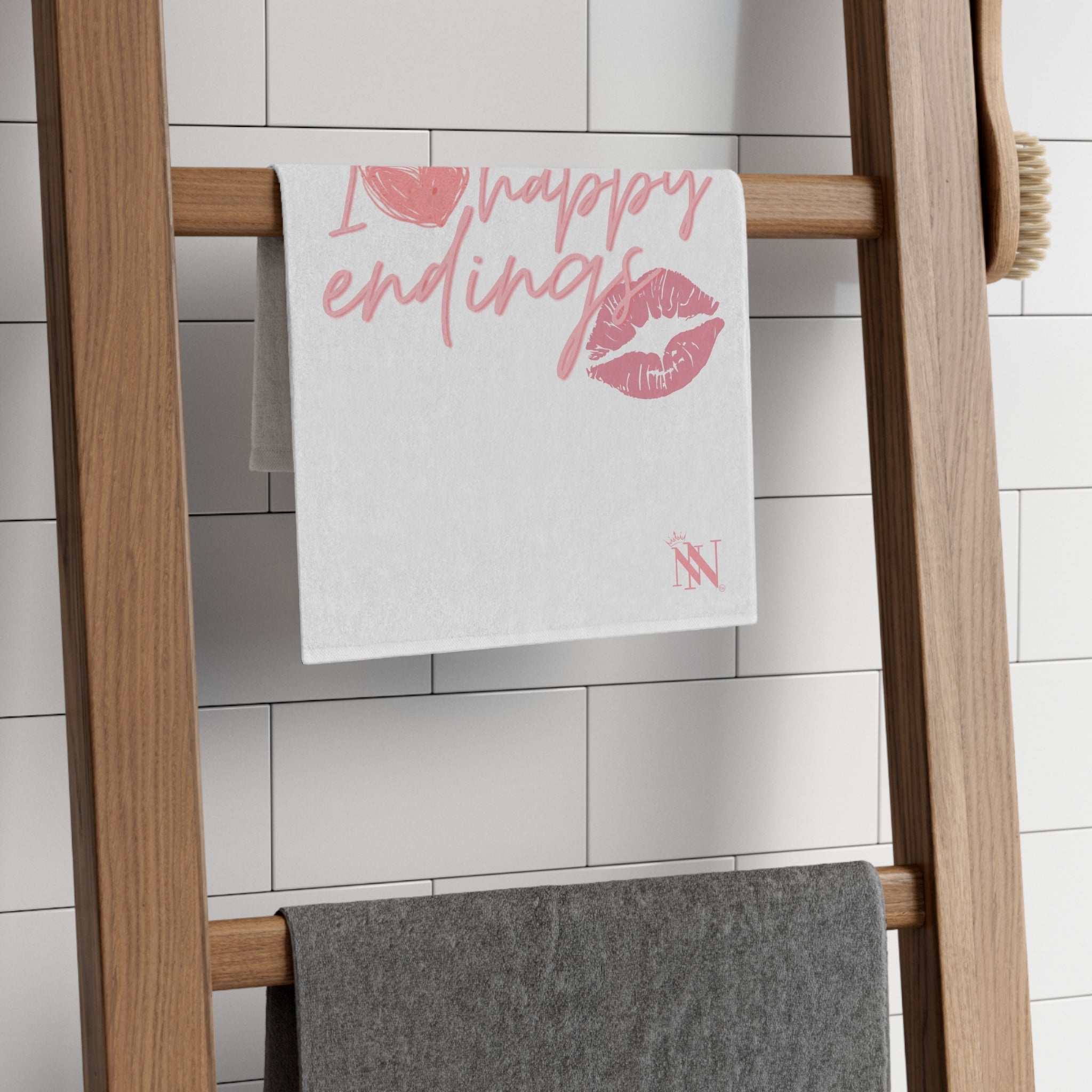 I Love Happy Endings | Mix & Match Soft Fun-Flirty Lovers’ Towels