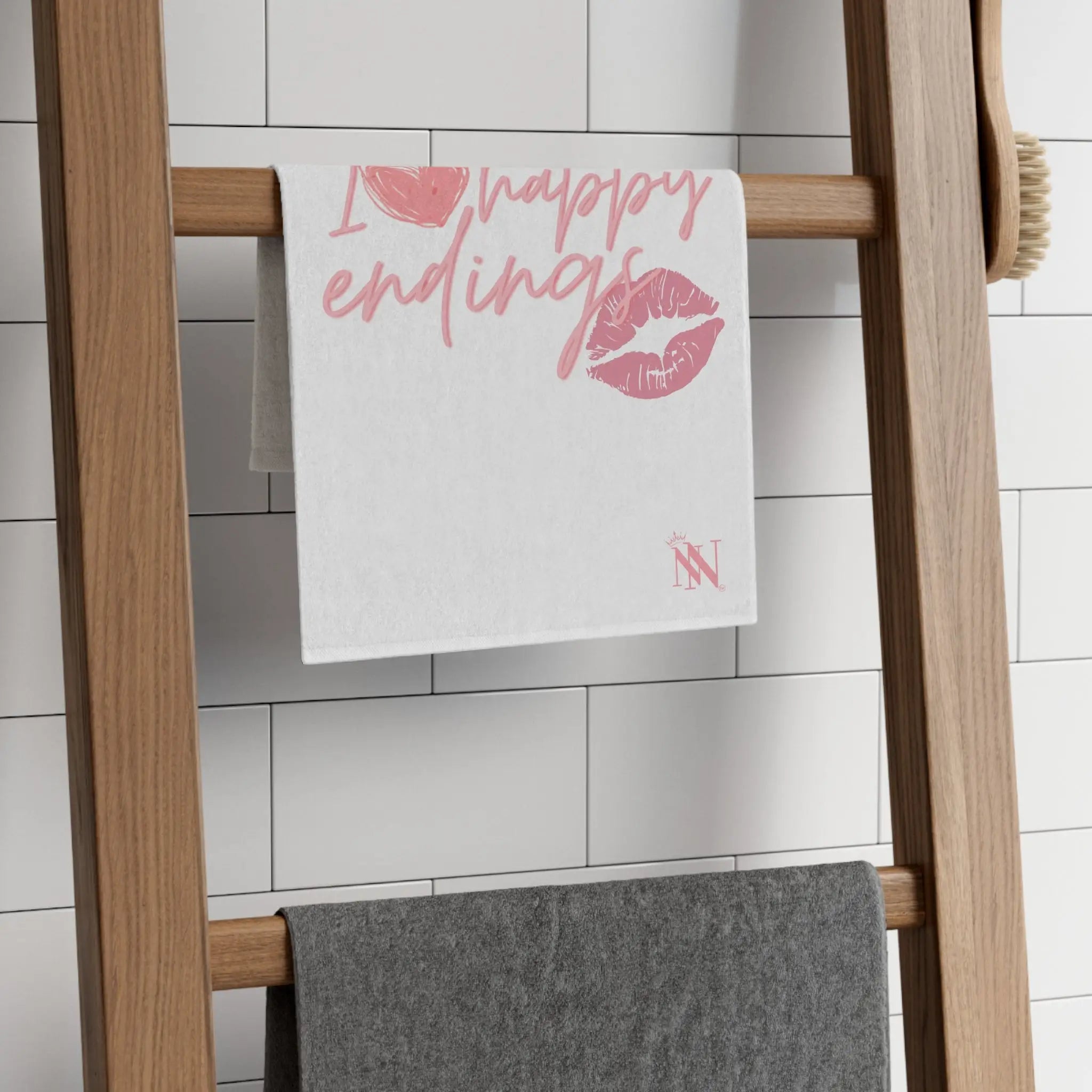 I Love Happy Endings | Mix & Match Soft Fun-Flirty Lovers’ Towels