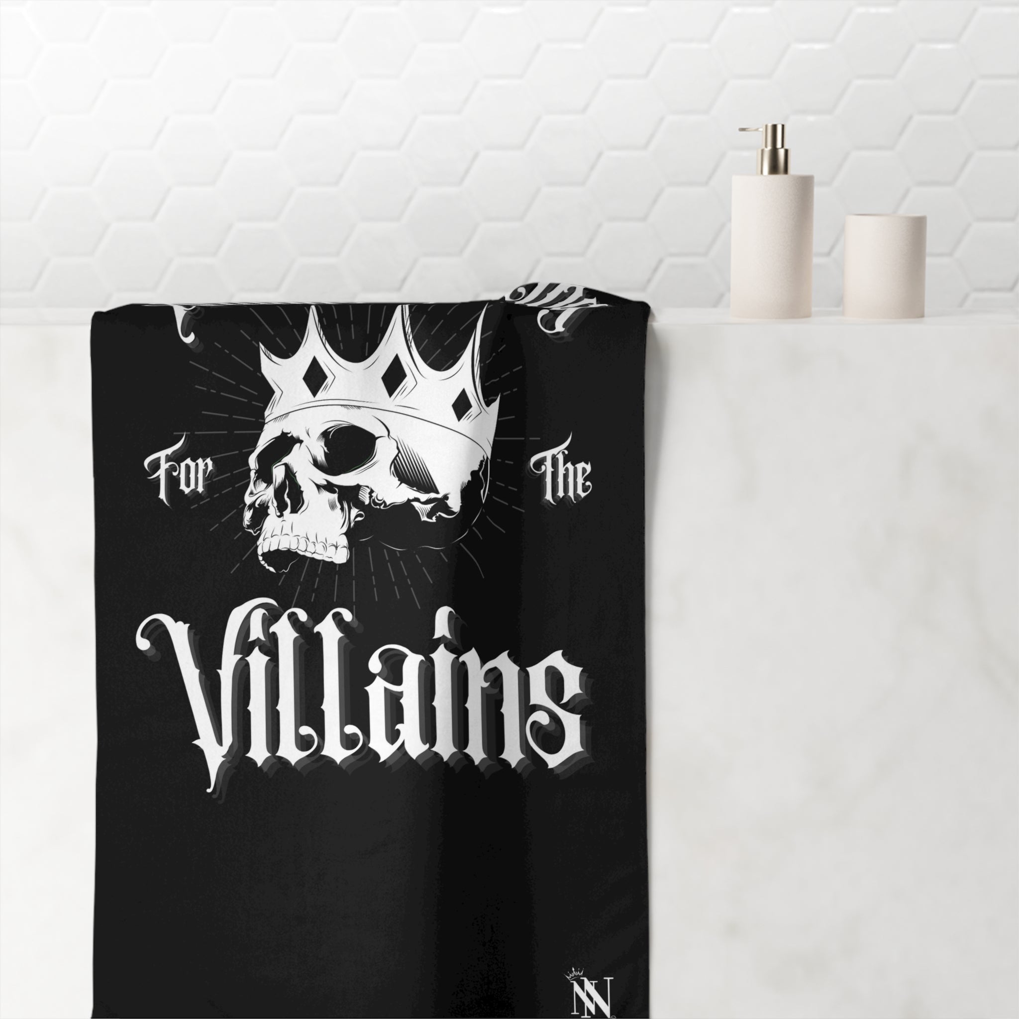 Always Falling for the Villains | Mix & Match XL Fun-Flirty Lovers’ Towels