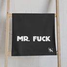 Mr. Mrs. Fuck Shareable Sides Dark Grey | Mix & Match Classic Fun-Flirty Lovers’ Towels