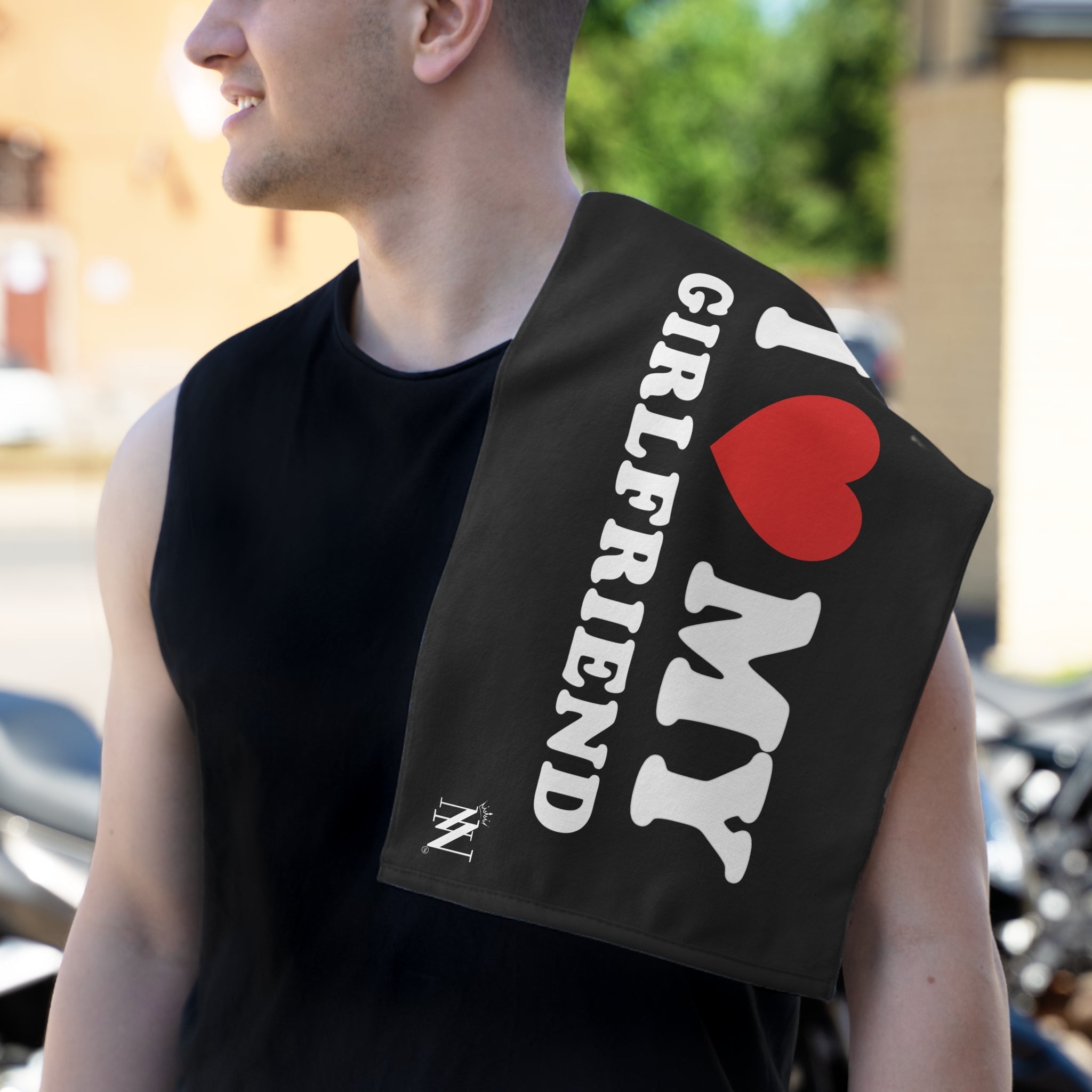 I Love My Girlfriend | Mix & Match Soft Fun-Flirty Lovers’ Towels