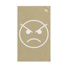 Angry Emoji Gold | Mix & Match Classic Fun-Flirty Lovers’ Towels